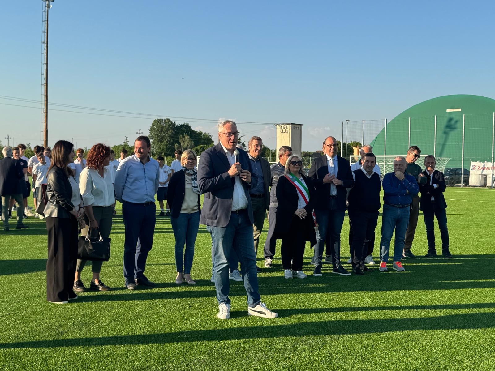 SPORT. BORDIN A MUZZANA: NUOVO CAMPO FA CRESCERE ATLETI E VALORI FVG
